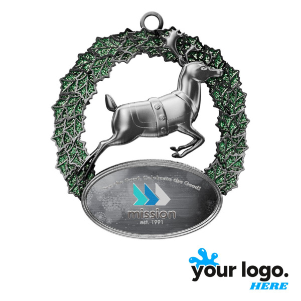 Express Reindeer Holiday Ornament Thumbnail