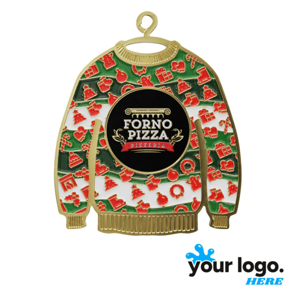 Express Ugly Sweater Ornament Thumbnail