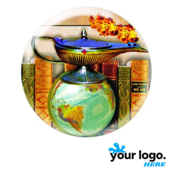 Book & Lamp Full-Color Label Thumbnail