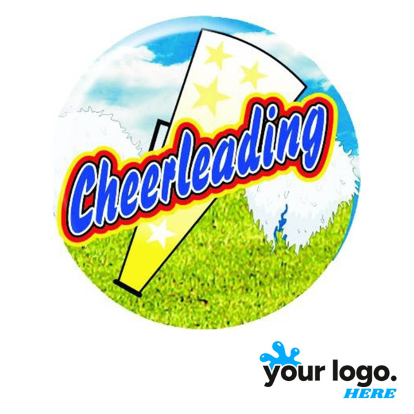 Cheerleader Full-Color Label Thumbnail