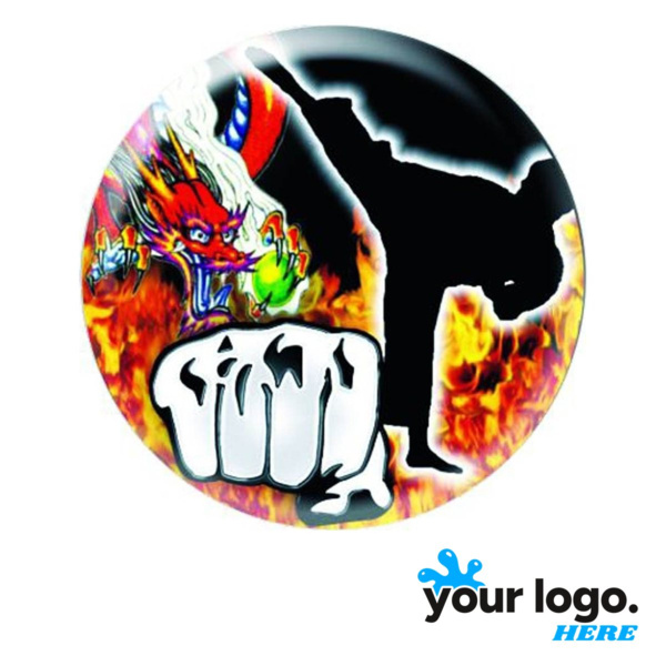 Martial Arts Full-Color Label Thumbnail