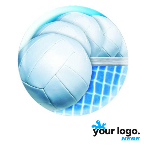 Volleyball Full-Color Label Thumbnail