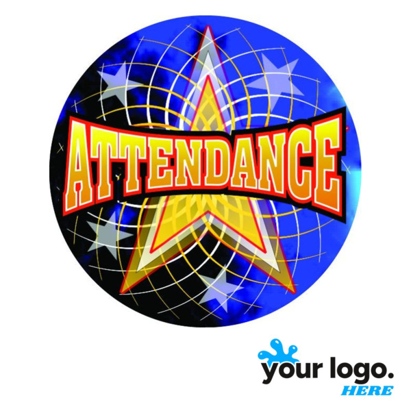 Attendance Full-Color Label Thumbnail