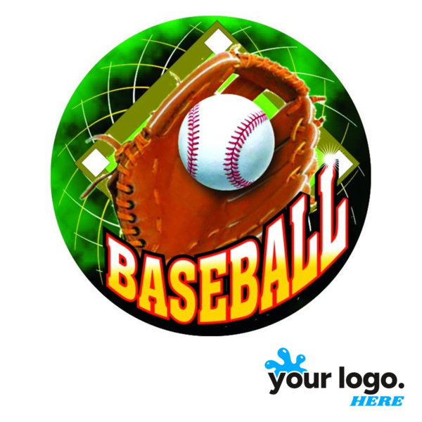 Baseball Full-Color Label Thumbnail