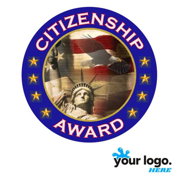 Citizenship Award Liberty Full-Color Label Thumbnail