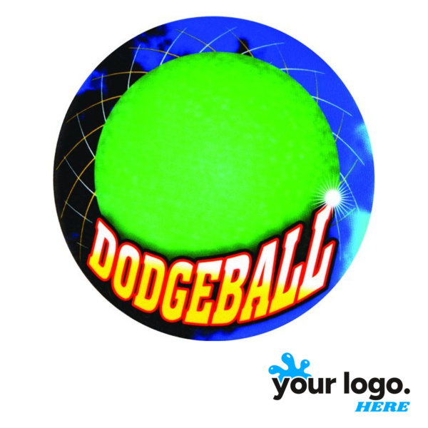 Dodgeball Full-Color Label Thumbnail