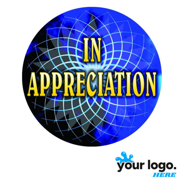 In Appreciation Full-Color Label Thumbnail