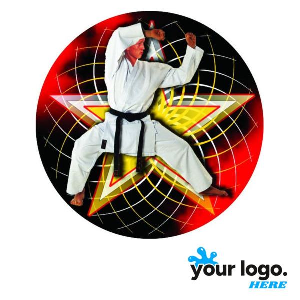 Karate Full-Color Label Thumbnail