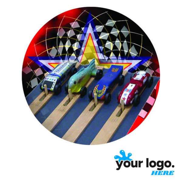 Pinewood Derby Full-Color Label Thumbnail