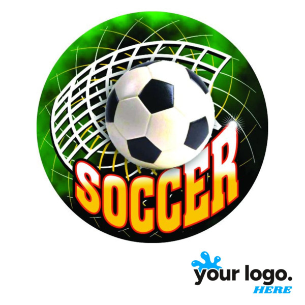 Soccer Full-Color Label Thumbnail