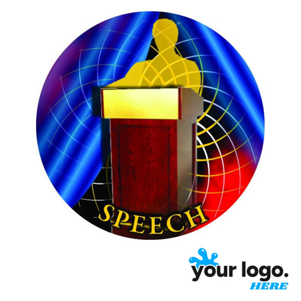 Speech Full-Color Label Thumbnail