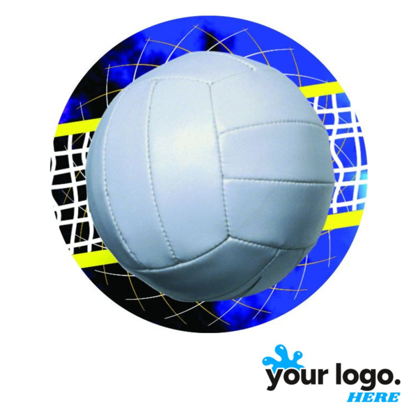 Volleyball Full-Color Label Thumbnail