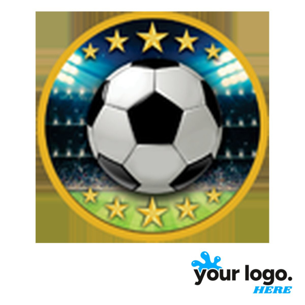 Full-Color Colored Soccer Label Thumbnail