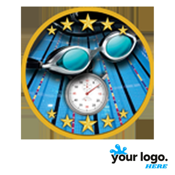 Full-Color Colored Swimming Label Thumbnail