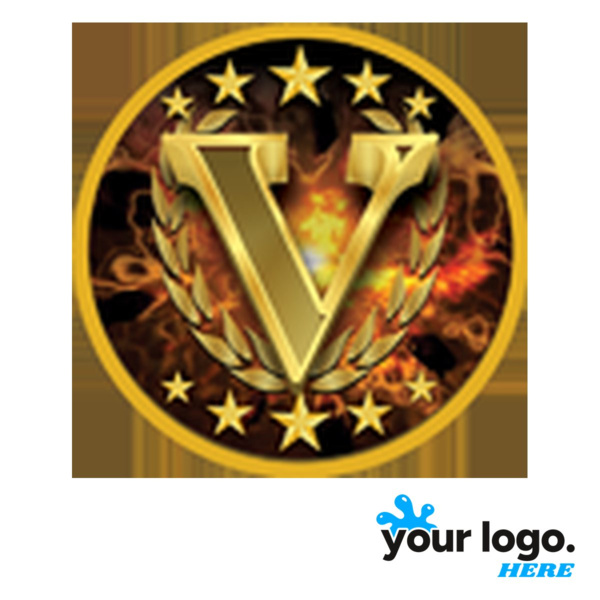 Full-Color Colored Victory Label Thumbnail