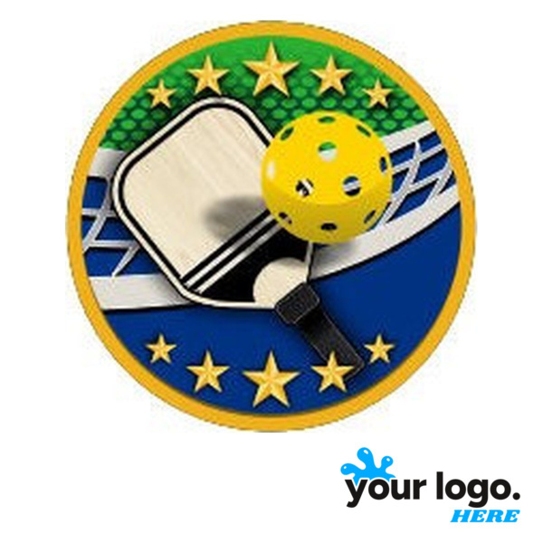 Full-Color Colored Pickleball Label Thumbnail