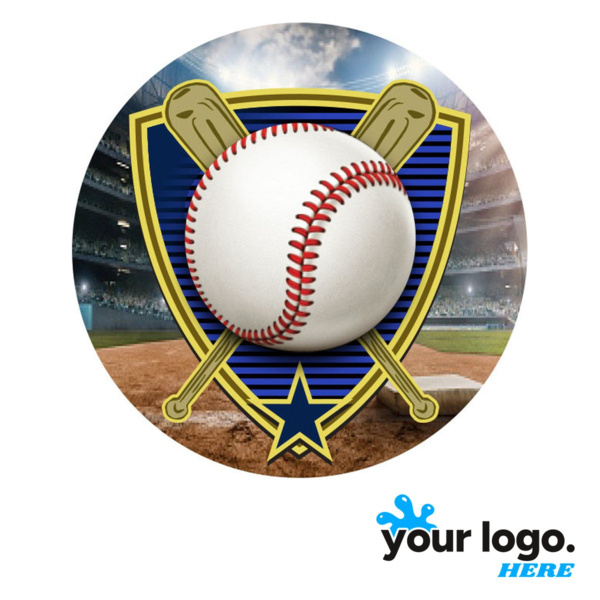 Baseball Texture Tone Label Thumbnail