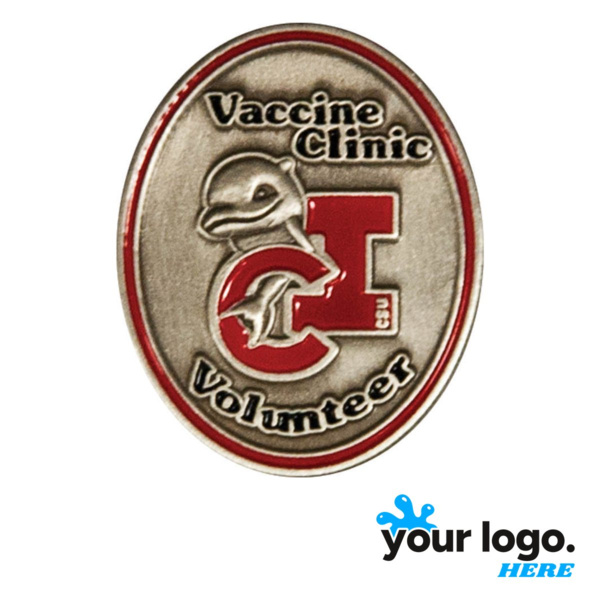 Power Stamped - Soft Enamel Iron Pins Thumbnail