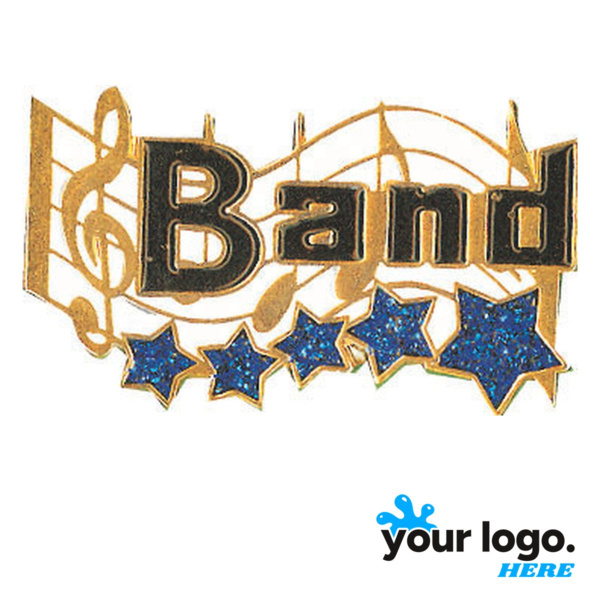 Band Music Award Lapel Pin Thumbnail