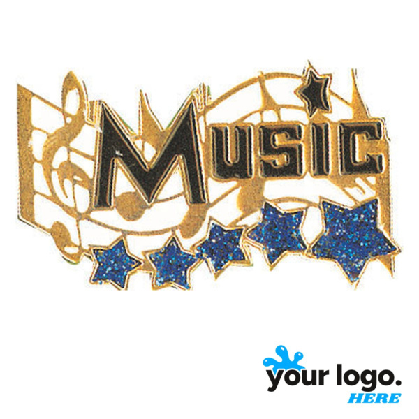 Music Award Lapel Pin Thumbnail