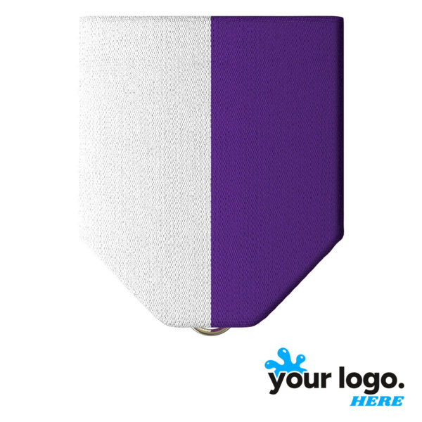 Purple & White Ribbon Drape Thumbnail