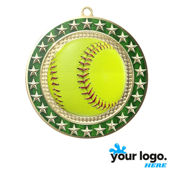 Radiant Star Softball Medal Thumbnail