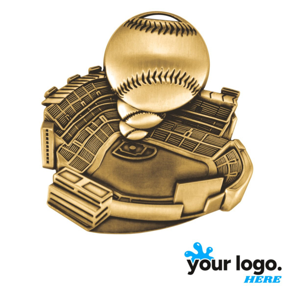 Baseball Stadium Medal Thumbnail