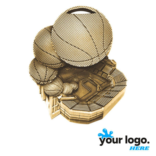 Basketball Stadium Medal Thumbnail