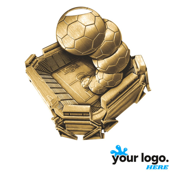 Soccer Stadium Medal Thumbnail