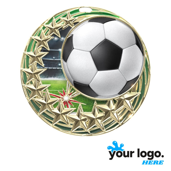 Star Blast Soccer Medal Thumbnail