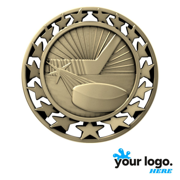 Hockey Star Medal Thumbnail