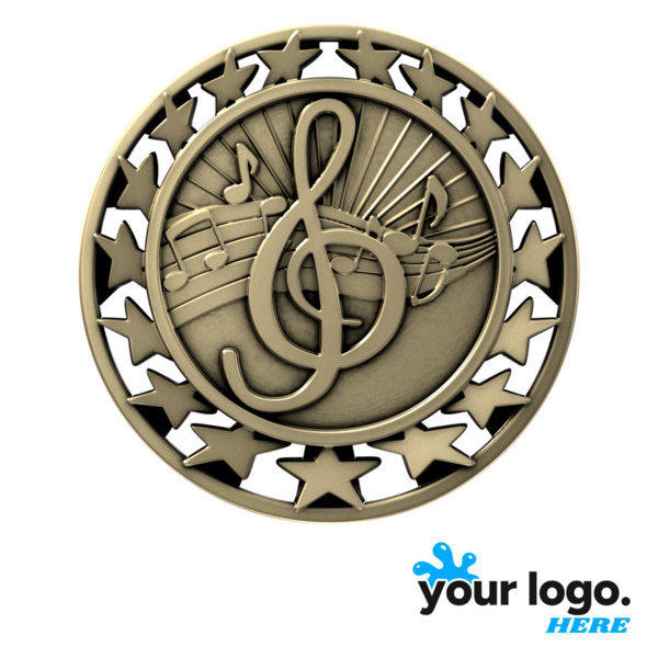 Music Star Medal Thumbnail