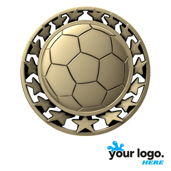Soccer Star Medal Thumbnail