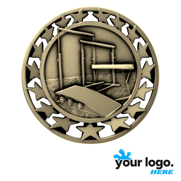 Gymnastics Star Medal Thumbnail