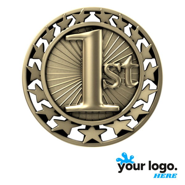 Gold 1st Place Star Medal Thumbnail