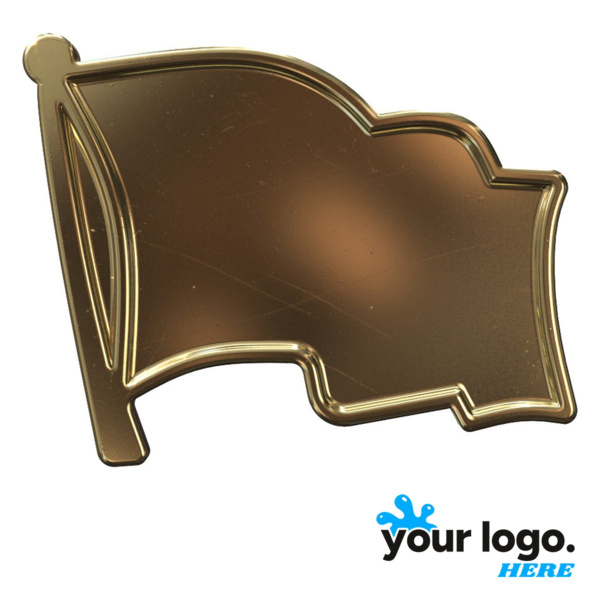 Gold Flag Lapel Pin Finding Thumbnail
