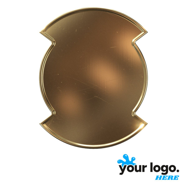 Round w/ 2 Bar Shaped Lapel Pins Thumbnail