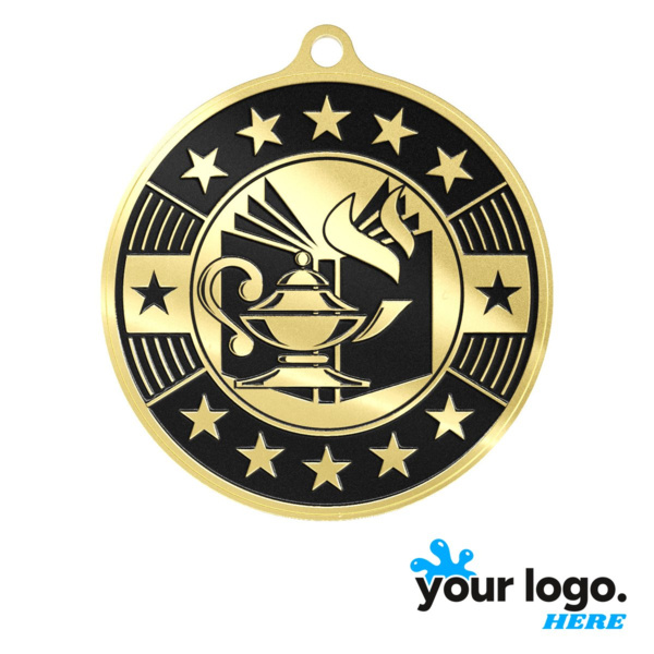 Book & Lamp Simucast Medal Thumbnail