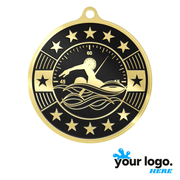 Swimming Simucast Medal Thumbnail