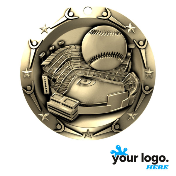 Baseball World Class Medal Thumbnail
