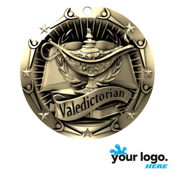 Gold Valedictorian World Class Medal Thumbnail