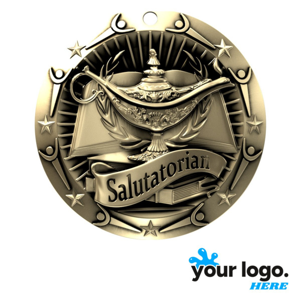 Gold Salutatorian World Class Medal Thumbnail