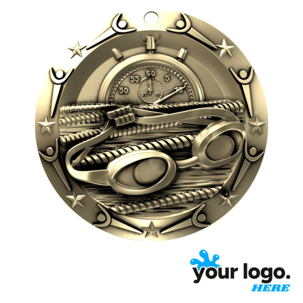Swimming World Class Medal Thumbnail