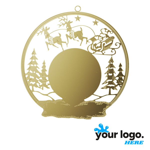 Snow Sled Holiday Ornament Thumbnail
