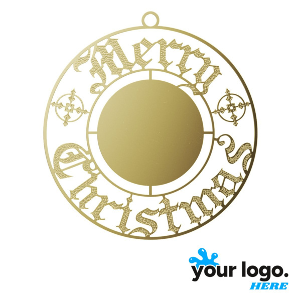 Merry Christmas Holiday Ornament Thumbnail