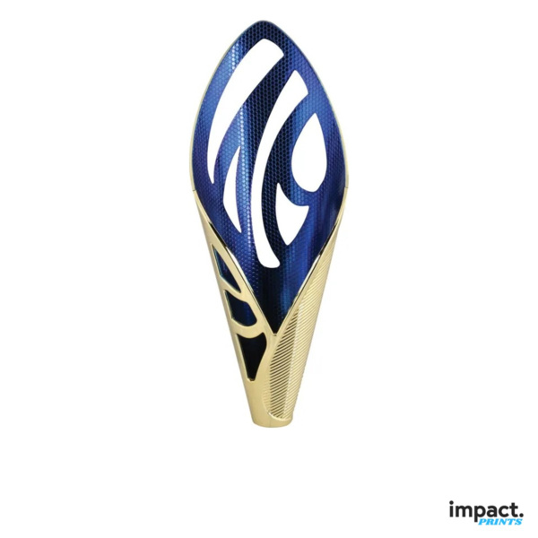 Santorini Blue Plastic Trophy Cup Thumbnail