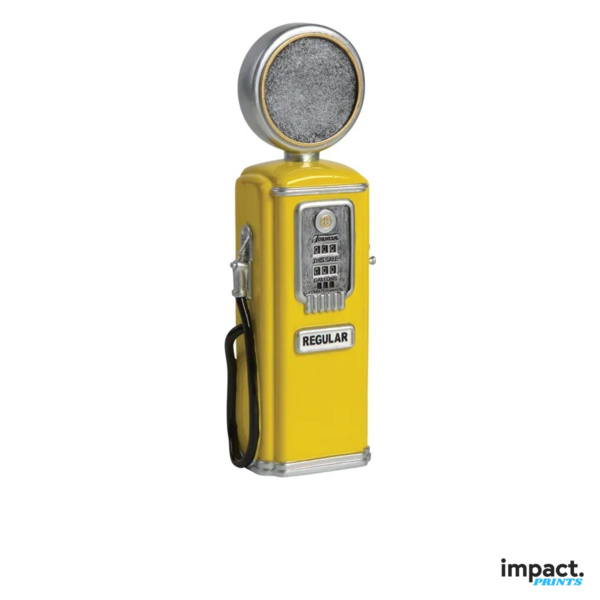 Yellow Gas Pump Resin Trophy Thumbnail