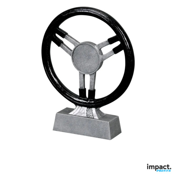 Steering Wheel Resin Trophy Thumbnail