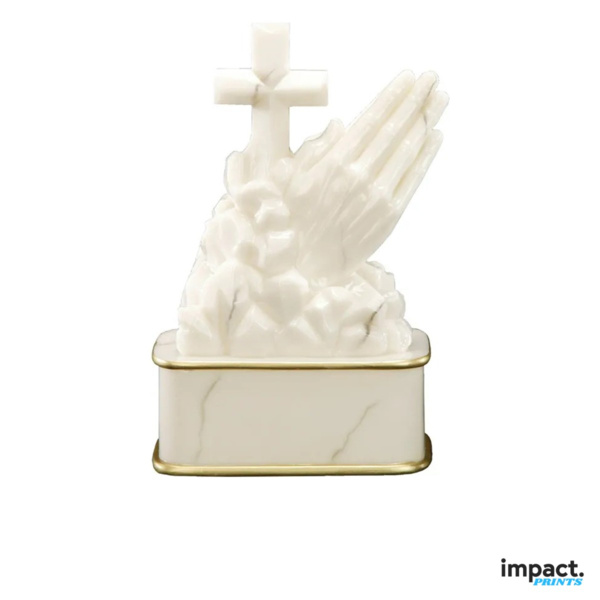 Praying Hands Resin Faith Award Thumbnail