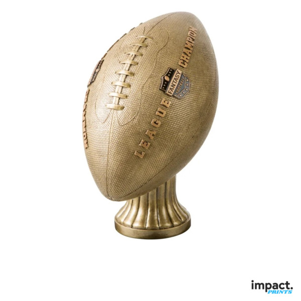 Gold Fantasy Football Figure Resin Trophy Thumbnail